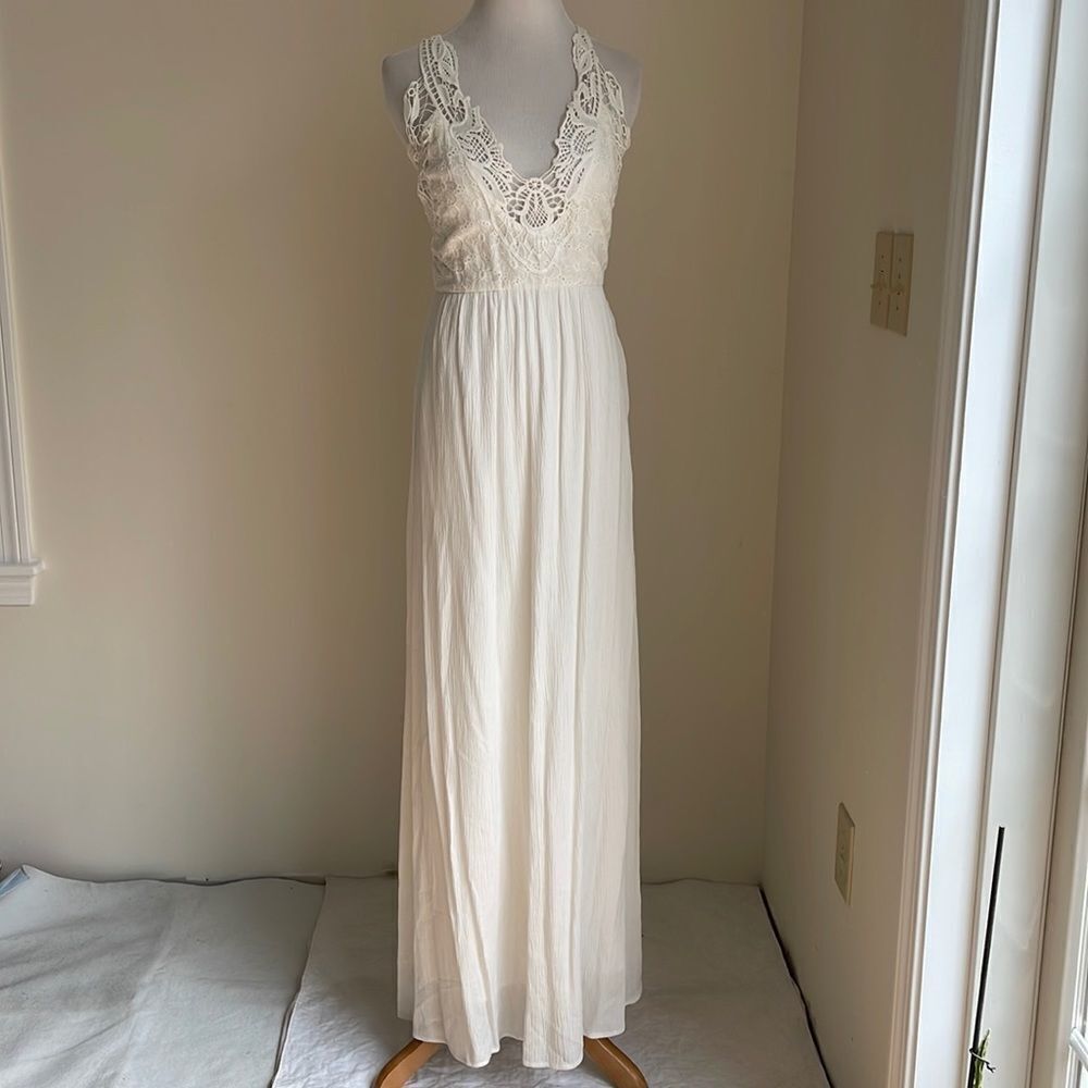 Brides dress / shower dress off white
